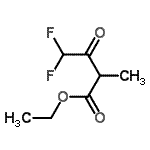 CAS#: 425394-84-9， Ethyl 4,4-Difluoro-2-Methyl-3-Oxobutanoate