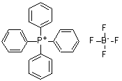 结构式 CAS# 426-79-9, 四苯基鏻四氟硼酸盐