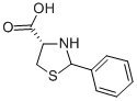 结构式 CAS# 42607-21-6, 2-苯基-1,3-噻唑烷-4-羧酸