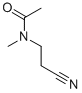 结构式 CAS# 4271-90-3, N-(2-氰基乙基)-N-甲基乙酰胺