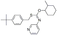 CAS#: 42754-17-6， S-[4-(2-Methyl-2-propanyl)benzyl] [2-(2-methylcyclohexyl)-3-pyridinyl]carbamothioate