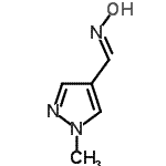 CAS 登录号：42849-80-9， (E)-N-羟基-1-(1-甲基-1H-吡唑-4-基)甲亚胺