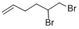 structure of CAS# 4285-48-7, 1,2-Dibromo-5-Hexene;1,2-DIBROMO-5-HEXENE 90%;1,2-DIBROMO-5-HEXENE;5,6-Dibromo-1-Hexene