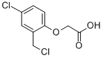 结构式 CAS# 4286-99-1, 2-[4-氯-2-(氯甲基)苯氧基]乙酸