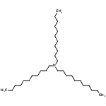 structure of CAS# 42910-16-7, N,N-Diundecyl-1-Undecanamine;Triundecylamine