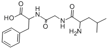 结构式 CAS# 4294-25-1, DL-亮氨酰-甘氨酰-DL-苯丙氨酸