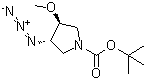 CAS 登录号：429673-78-9， (3S,4S)-3-叠氮基-4-甲氧基-1-吡咯烷羧酸叔丁酯