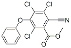 CAS 登录号：42989-16-2， 2,4,5-三氯-6-氰基-3-苯氧基苯甲酸甲酯