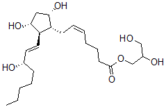 CAS#: 43042-79-1， (5Z,9alpha,11alpha,13E,15S)-9,11,15-Trihydroxy-Prosta-5,13-Dien-1-Oic acid 2,3-Dihydroxypropyl Ester