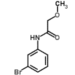 CAS#: 430463-83-5， N-(3-Bromophenyl)-2-Methoxyacetamide