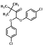 CAS 登录号：43067-49-8， 1,1-二(4-氯苯氧基)-3,3-二甲基-2-丁酮