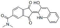 CAS#: 43099-94-1， 2-(3-Hydroxy-2(1H)-Quinolylidene)-N,N-Dimethyl-1,3-Dioxoindan-5-Carboxamide