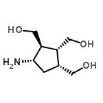 CAS#: 431051-86-4， [(1R,2R,3S,4S)-4-Amino-1,2,3-Cyclopentanetriyl]Trimethanol
