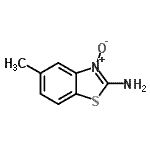 CAS#: 43142-16-1， 5-Methyl-1,3-Benzothiazol-2-Amine 3-Oxide