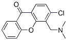 CAS#: 43159-86-0， 3-Chloro-4-[(Dimethylamino)Methyl]-9H-Xanthen-9-One