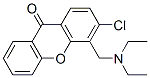 CAS#: 43159-87-1， 3-Chloro-4-[(Diethylamino)Methyl]-9H-Xanthen-9-One