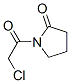 structure of CAS# 43170-60-1, 1-(Chloroacetyl)-2-Pyrrolidinone;1-(2-Chloro-1-Oxoethyl)-2-Pyrrolidinone;1-(2-Chloroacetyl)-2-Pyrrolidone;1-(2-Chloroethanoyl)Pyrrolidin-2-One