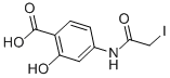 CAS#: 4323-00-6， 4-Iodoacetamidosalicylic Acid