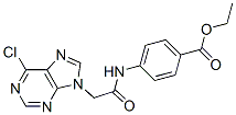 CAS#: 4323-05-1， Ethyl 4-[[2-(6-Chloropurin-9-Yl)Acetyl]Amino]Benzoate