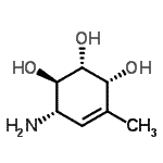 CAS#: 432547-05-2， (1R,2R,3R,6S)-6-Amino-4-Methyl-4-Cyclohexene-1,2,3-Triol