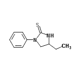 CAS 登录号：433285-45-1， 4-乙基-1-苯基-2-咪唑烷硫酮