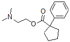 CAS#: 4339-96-2， 2-(Dimethylamino)Ethyl 1-Phenylcyclopentane-1-Carboxylate