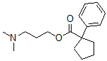 CAS#: 4339-97-3, 3-(Dimethylamino)Propyl 1-Phenylcyclopentane-1-Carboxylate