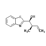 CAS#: 433924-36-8， (1S,2R)-1-(1,3-Benzothiazol-2-Yl)-2-Methyl-3-Buten-1-Ol