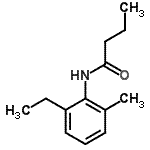 CAS#: 433957-15-4， N-(2-Ethyl-6-Methylphenyl)Butanamide
