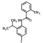 CAS#: 434293-51-3， N-(4-Iodo-2-Isopropylphenyl)-2-Methylbenzamide