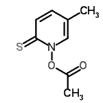 CAS#: 434944-72-6， 1-Acetoxy-5-Methyl-2(1H)-Pyridinethione