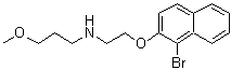 CAS#: 435284-61-0， N-{2-[(1-Bromo-2-Naphthyl)Oxy]Ethyl}-3-Methoxy-1-Propanamine