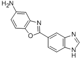 结构式 CAS# 436086-85-0, 2-(1H-苯并咪唑-5-基)-苯并恶唑-5-胺
