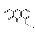 CAS#: 436088-08-3， 8-Ethyl-2-Oxo-1,2-Dihydro-3-Quinolinecarbaldehyde