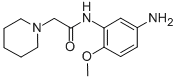 structure of CAS# 436090-50-5, N-(5-Amino-2-Methoxy-Phenyl)-2-Piperidin-1-Yl-Acetamide;N-(5-Amino-2-Methoxy-Phenyl)-2-Piperidin-1-Ium-1-Yl-Acetamide;N-(5-Amino-2-Methoxyphenyl)-2-(1-Piperidin-1-Iumyl)Acetamide;N-(5-Amino-2-Methoxy-Phenyl)-2-Piperidin-1-Ium-1-Yl-Ethanamide