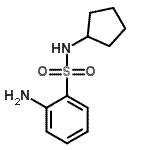 CAS#: 436095-45-3， 2-Amino-N-Cyclopentylbenzenesulfonamide