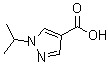 结构式 CAS# 436096-96-7, 1-(1-甲基乙基)-1H-吡唑-4-羧酸