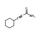 CAS#: 4361-26-6， 3-Cyclohexyl-2-Propynamide