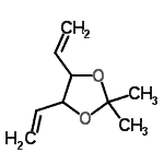 CAS#: 4362-67-8， 2,2-Dimethyl-4,5-Divinyl-1,3-Dioxolane