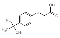 CAS#: 4365-63-3， (4-Tert-Butylphenyl)Thio]Acetic Acid