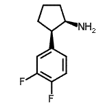 CAS#: 436847-96-0， (1R,2R)-2-(3,4-Difluorophenyl)Cyclopentanamine