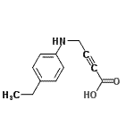 CAS#: 436849-21-7， 4-[(4-Ethylphenyl)Amino]-2-Butynoic Acid