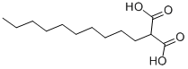 structure of CAS# 4372-29-6, Decylmalonic Acid;2-Decylmalonic Acid;Decyl Propanedioic Acid;Decylmalonic Acid