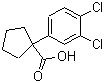 CAS#: 437650-06-1， 1-(3,4-Dichlorophenyl)Cyclopentanecarboxylic Acid