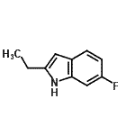 CAS#: 437717-47-0， 2-Ethyl-6-Fluoro-1H-Indole