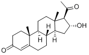 CAS#: 438-07-3， 16alpha-Hydroxyprogesterone
