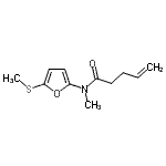 CAS#: 438045-33-1， N-Methyl-N-[5-(Methylsulfanyl)-2-Furyl]-4-Pentenamide