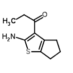 CAS#: 438532-24-2， 1-(2-Amino-5,6-Dihydro-4H-Cyclopenta[b]Thiophen-3-Yl)-1-Propanone