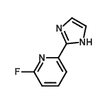 CAS#: 438564-53-5， 2-Fluoro-6-(1H-Imidazol-2-Yl)Pyridine