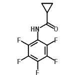 CAS#: 438612-37-4， N-(Pentafluorophenyl)Cyclopropanecarboxamide
